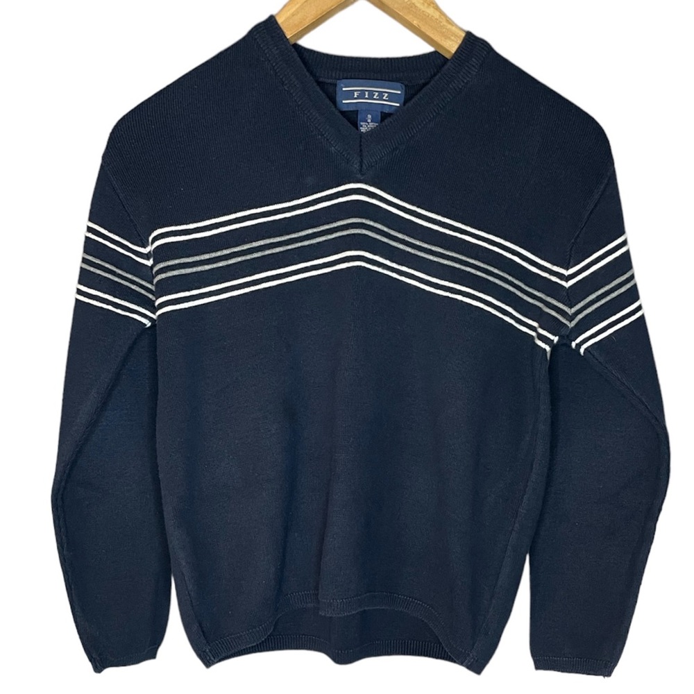 FIZZ - Boy's V-Neck Knit Sweater